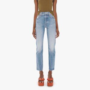 MOTHER JEANS - High Waisted Rider Ankle Fray